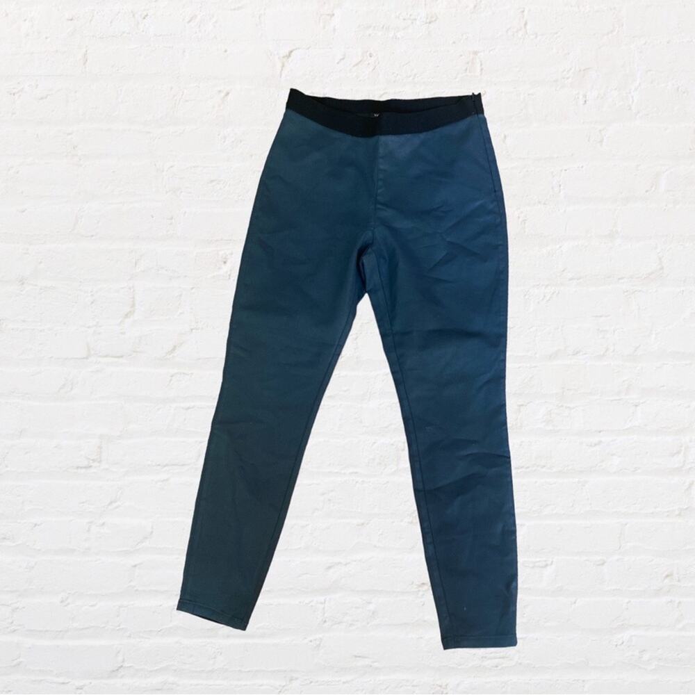 Victoria’s Secret blue faux leather pants